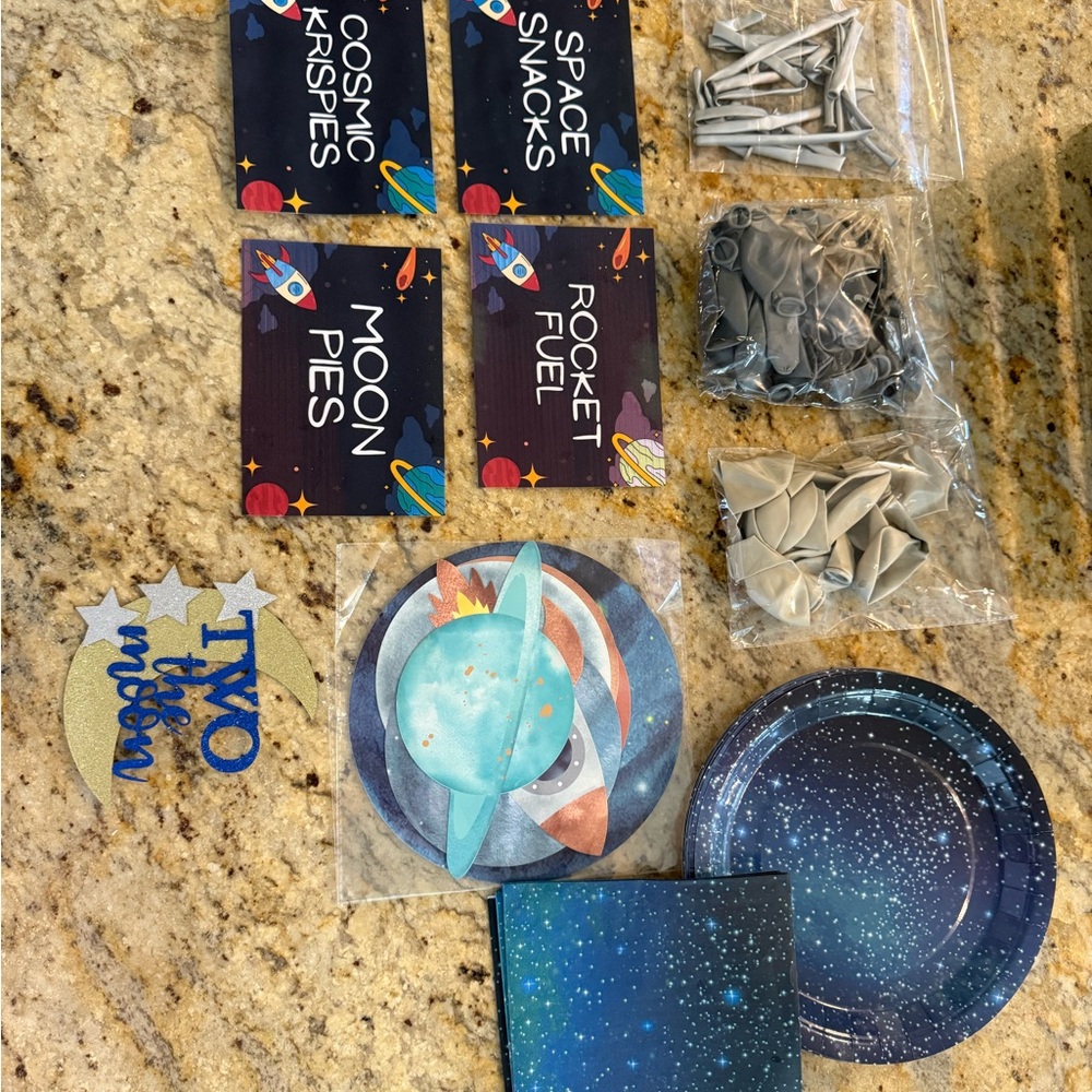 Space-Themed Party Supplies